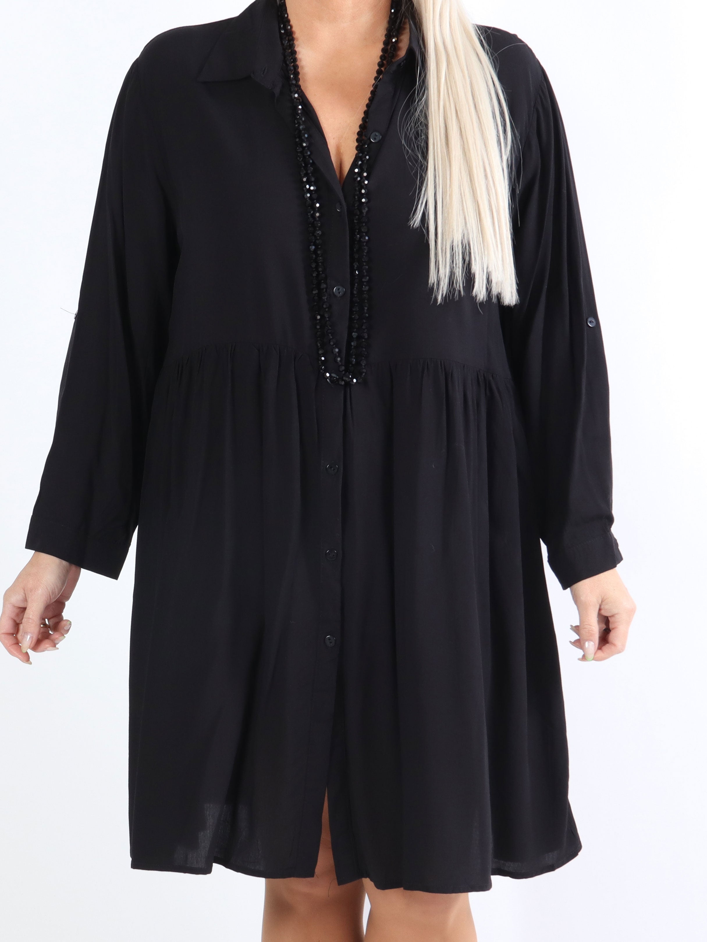 Katinka - Skjortklänning i lös passform